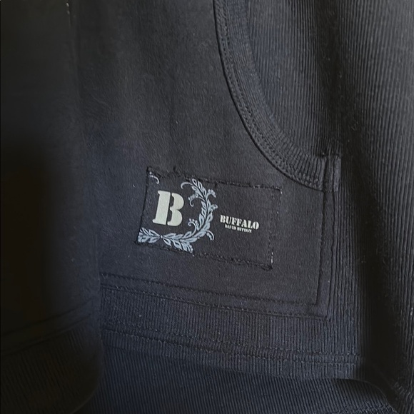 Buffalo David Bitton Black and Gray Utility Hoodie - Picture 4 of 5